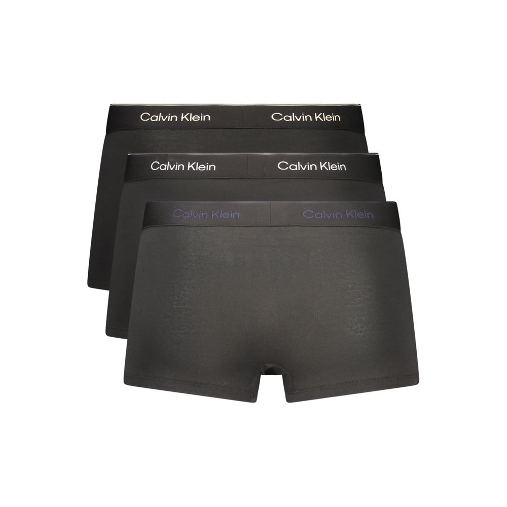 Calvin Klein Black Cotton Menswear Short - Image 2