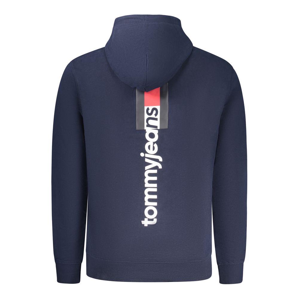 Tommy Hilfiger Blue Cotton Men's Sweatshirt - Image 2