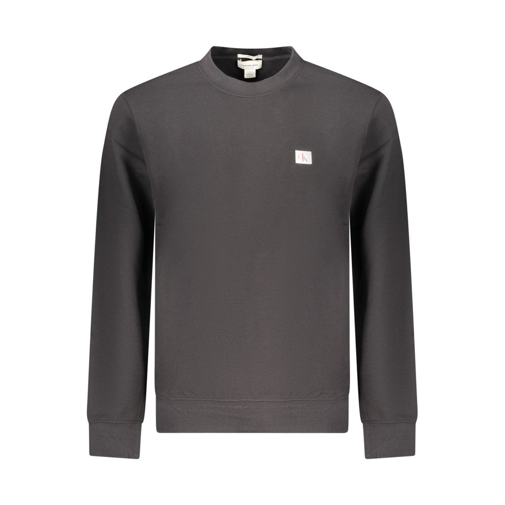 Calvin Klein Black Cotton Men's Sweatshirt