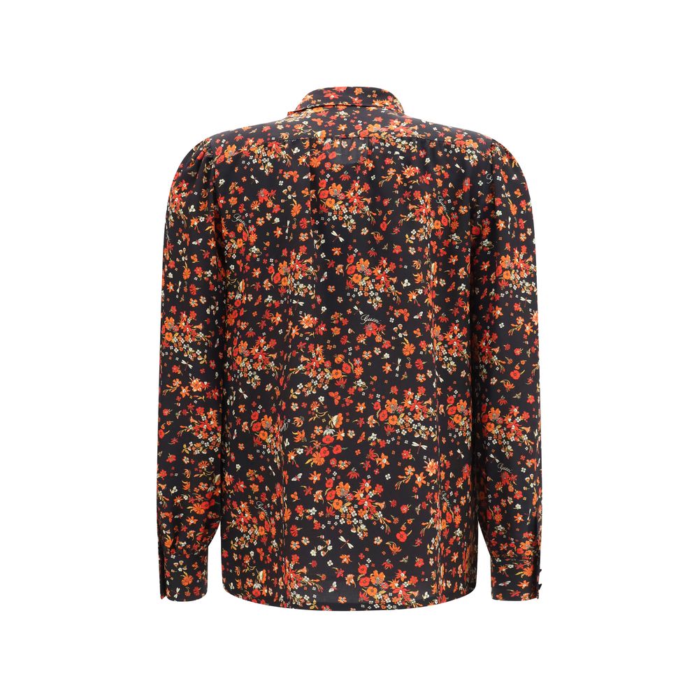 Gucci Multicolor Silk Shirt - Image 2