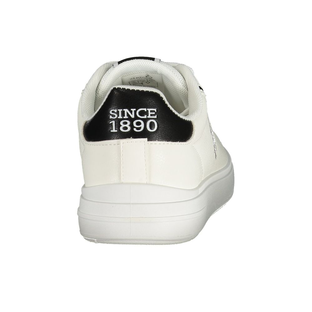U.S. POLO ASSN. Bianco Polyurethane Mens Sneaker - Image 3