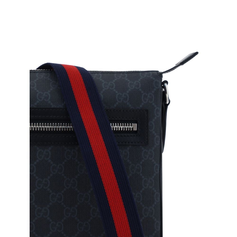 Gucci Black Fabric Shoulder Bag - Image 4