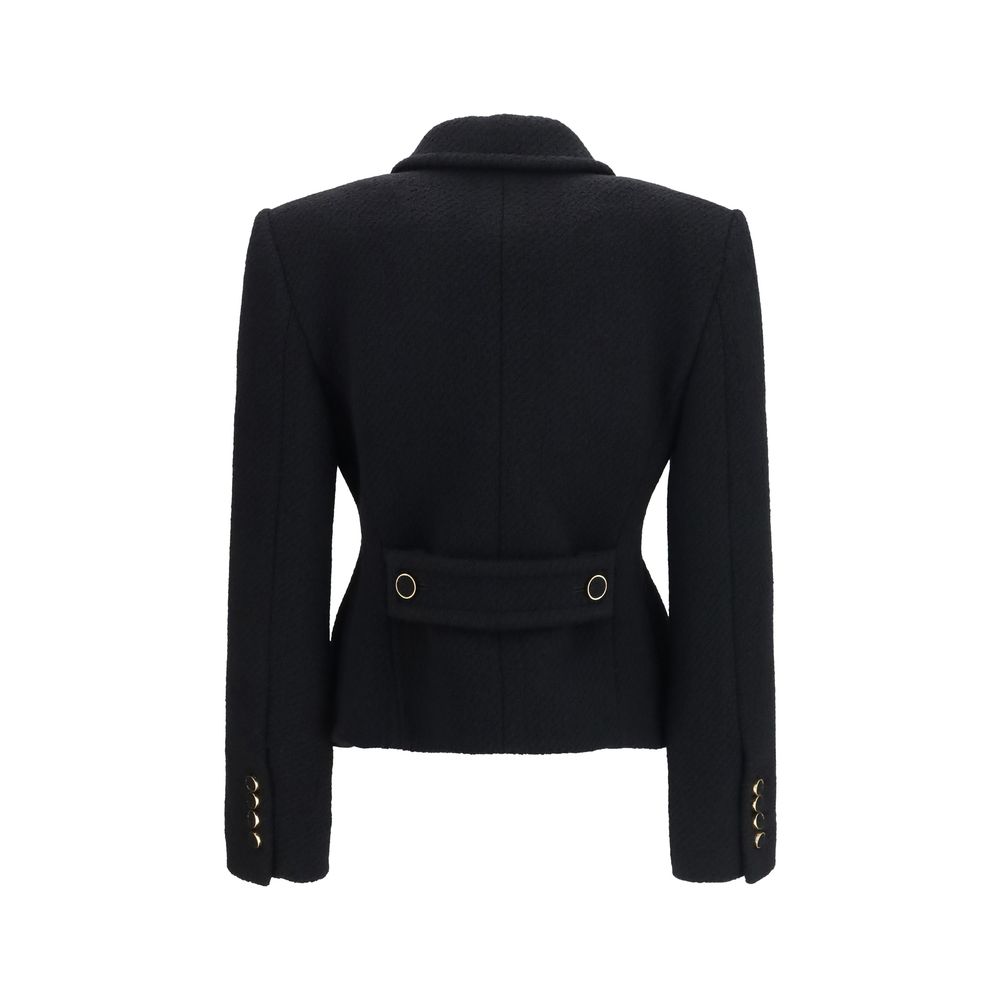 ChloƩ Black Wool Oves Aries Blazer - Image 2