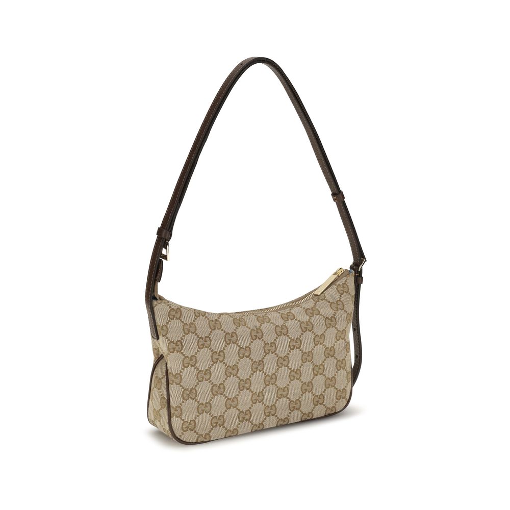 Gucci Beige Polyester Shoulder Bag - Image 3