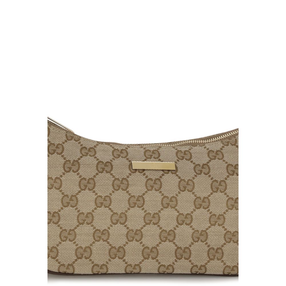 Gucci Beige Polyester Shoulder Bag - Image 4