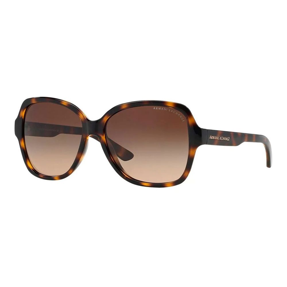 Armani Exchange Brown Acetate Sunglasses
