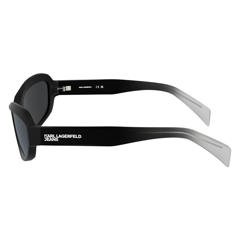 Karl Lagerfeld Black Injected Sunglasses - Image 3