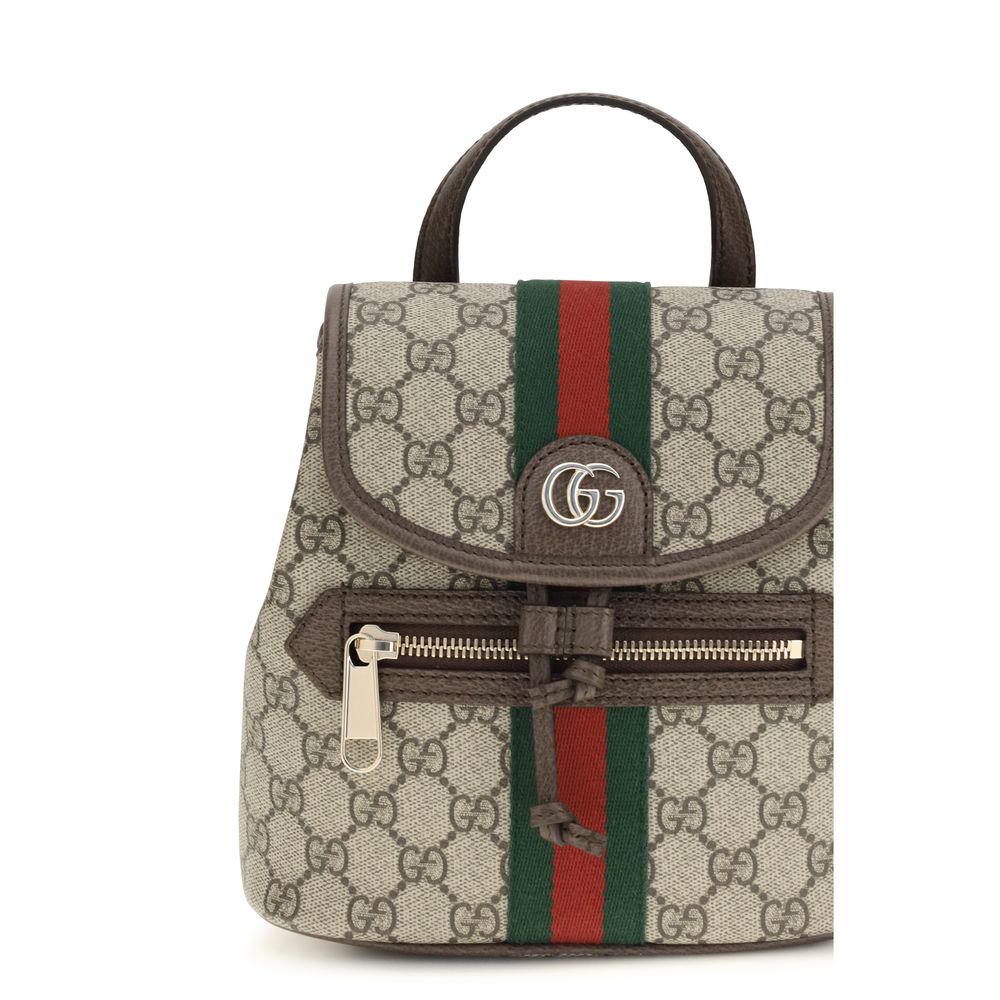 Gucci Beige Fabric Backpack - Image 3