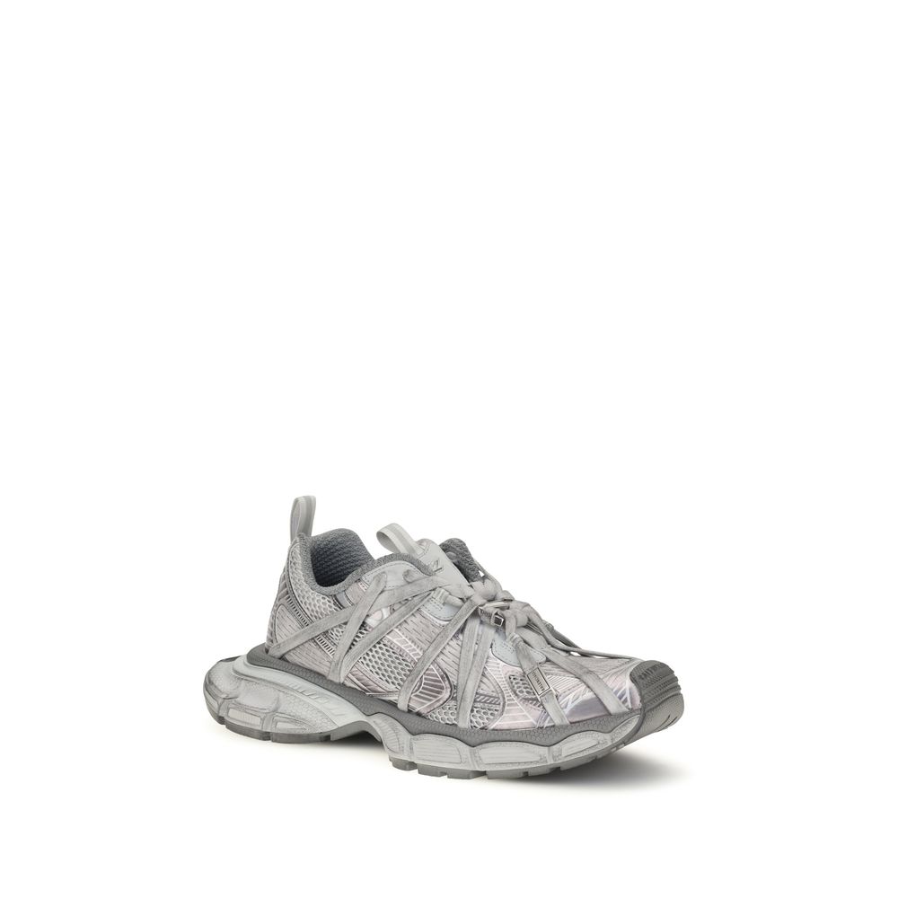 Balenciaga Gray Polyethylene Athletic Sneakers - Image 2