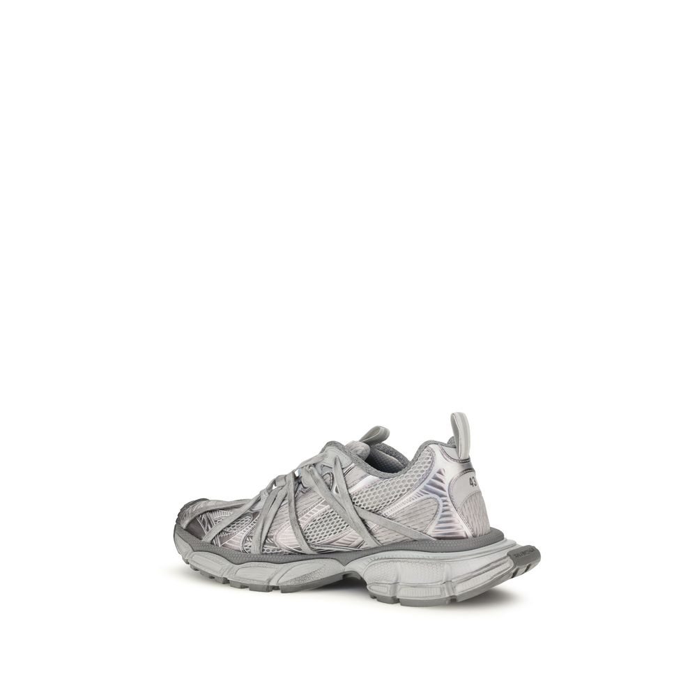 Balenciaga Gray Polyethylene Athletic Sneakers - Image 3