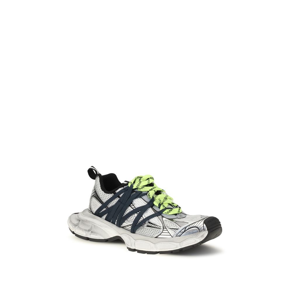 Balenciaga Gray Polyester Athletic Sneakers - Image 2