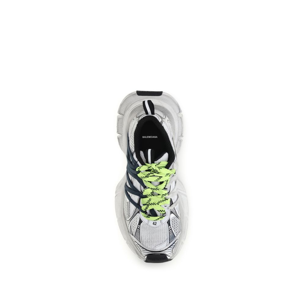 Balenciaga Gray Polyester Athletic Sneakers - Image 4
