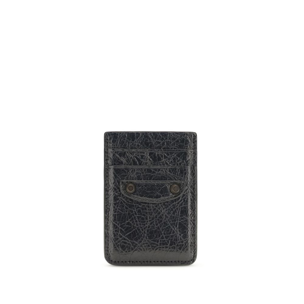 Balenciaga Black Lamb Ovis Aries Wallet