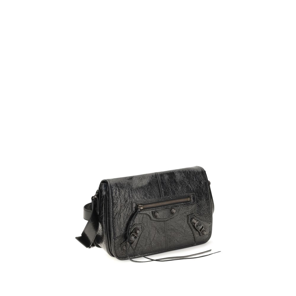 Balenciaga Black Lamb Ovis Aries Aries Shoulder Bag - Image 2