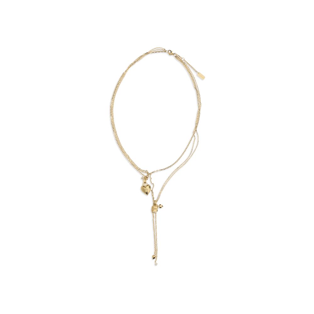 ChloƩ Gold Brass Necklace