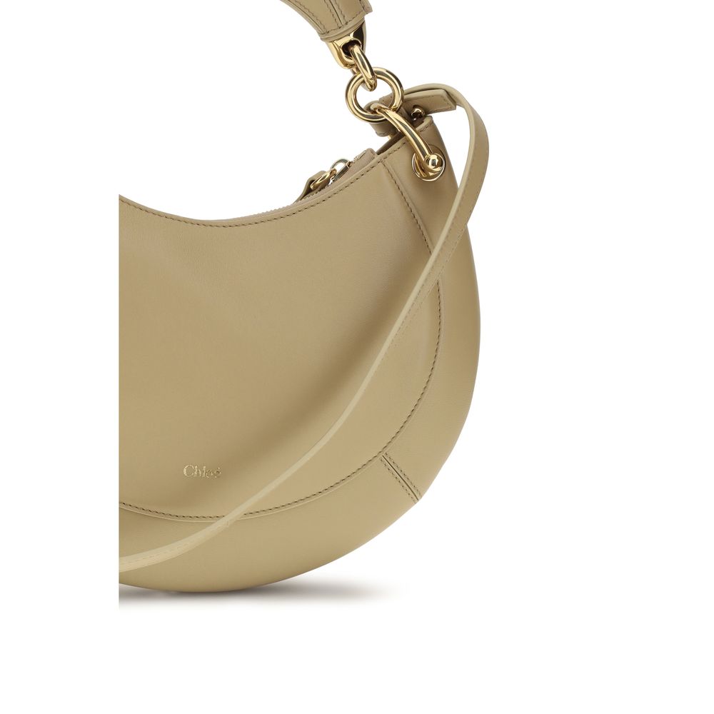 ChloƩ Beige Calf Leather Bos Taurus Shoulder Bag - Image 4