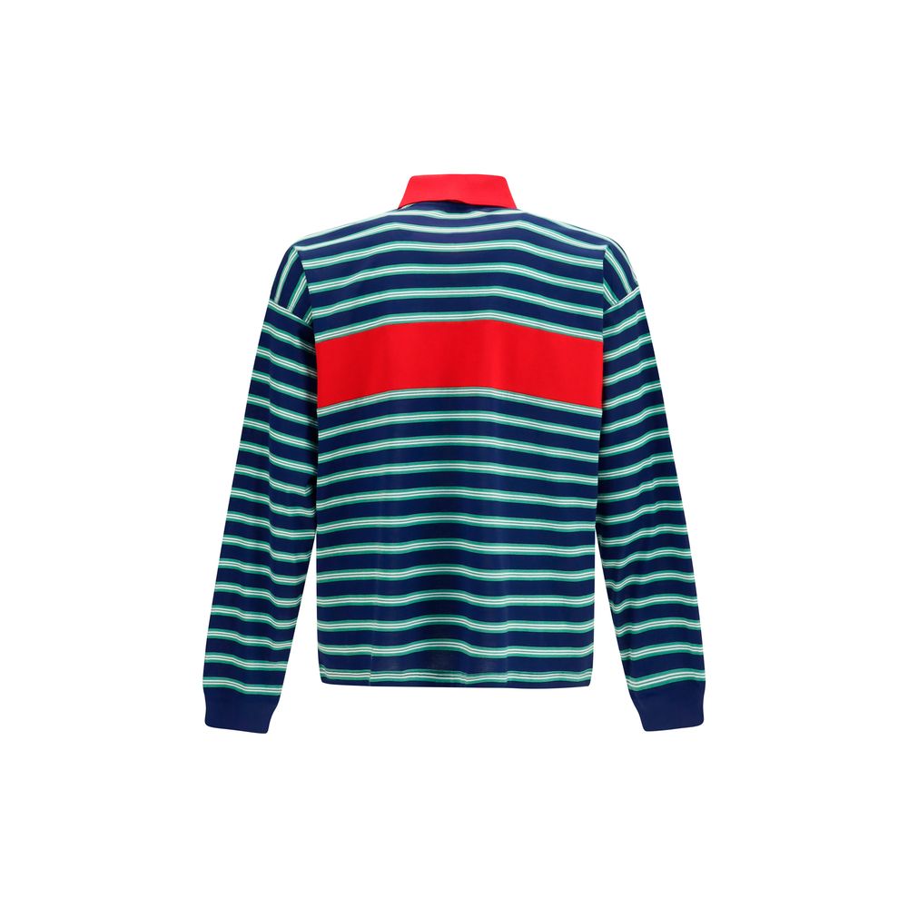 Versace Multicolor Cotton Polo Shirt - Image 2