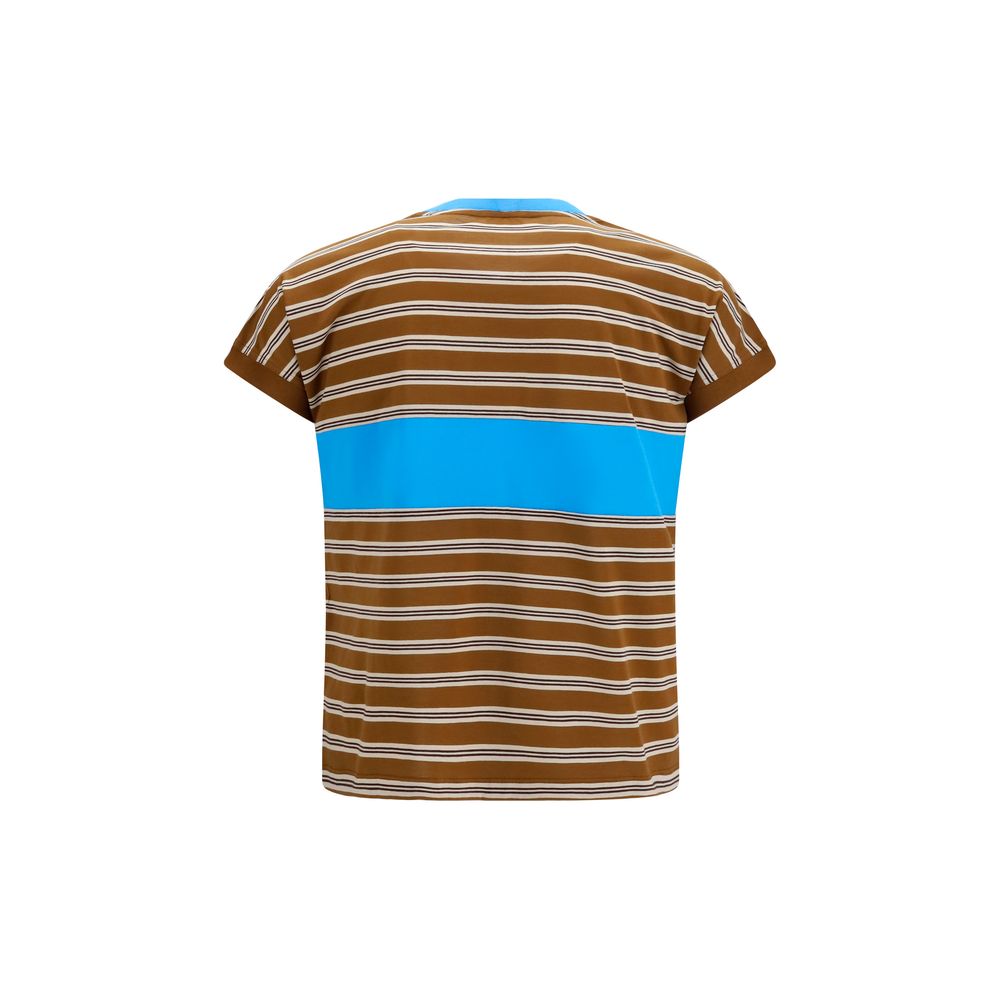 Versace Brown Cotton T-Shirt - Image 2
