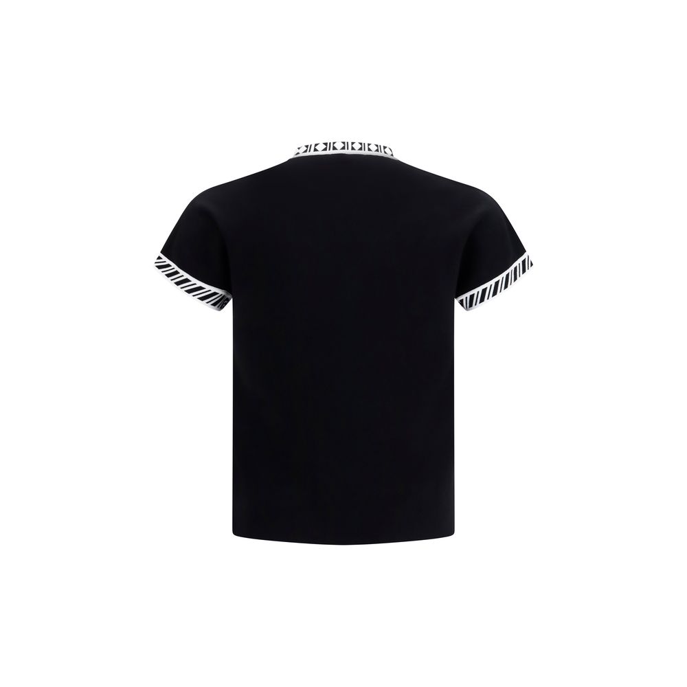 Versace Black Cotton T-Shirt - Image 2