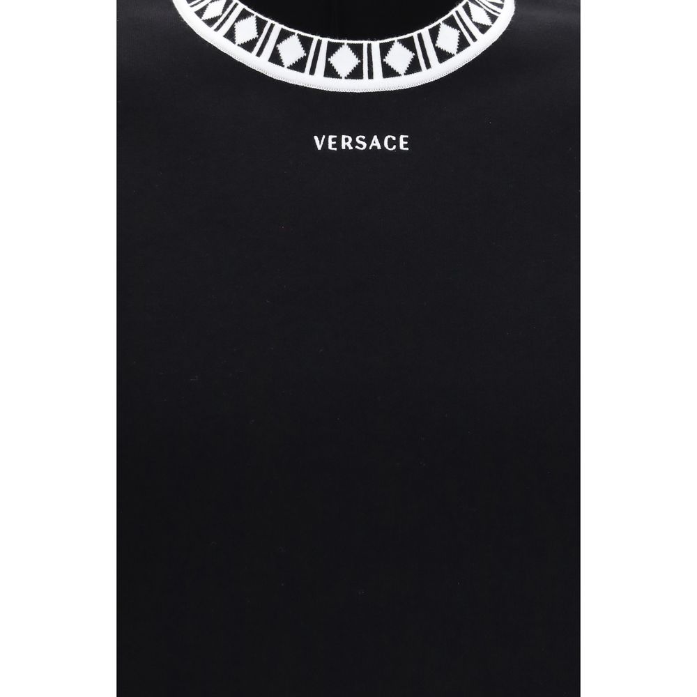 Versace Black Cotton T-Shirt - Image 3