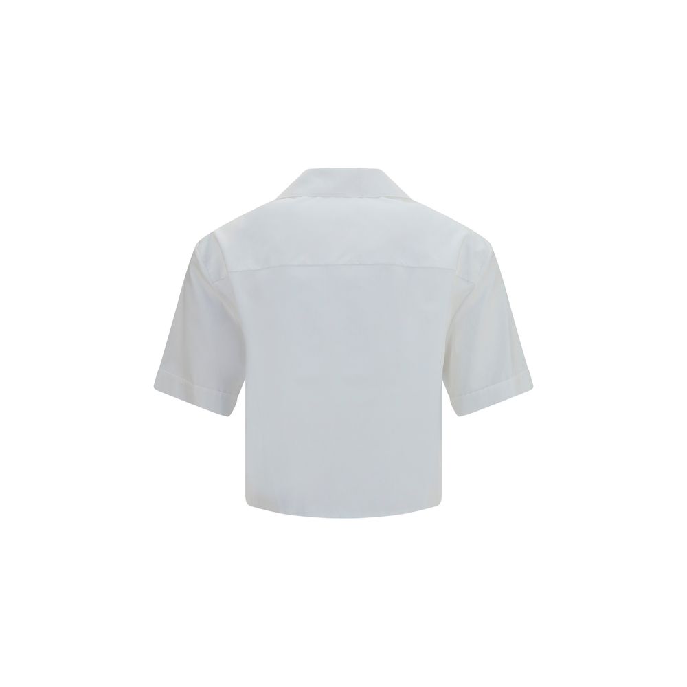 Versace White Cotton Dress Shirt - Image 2