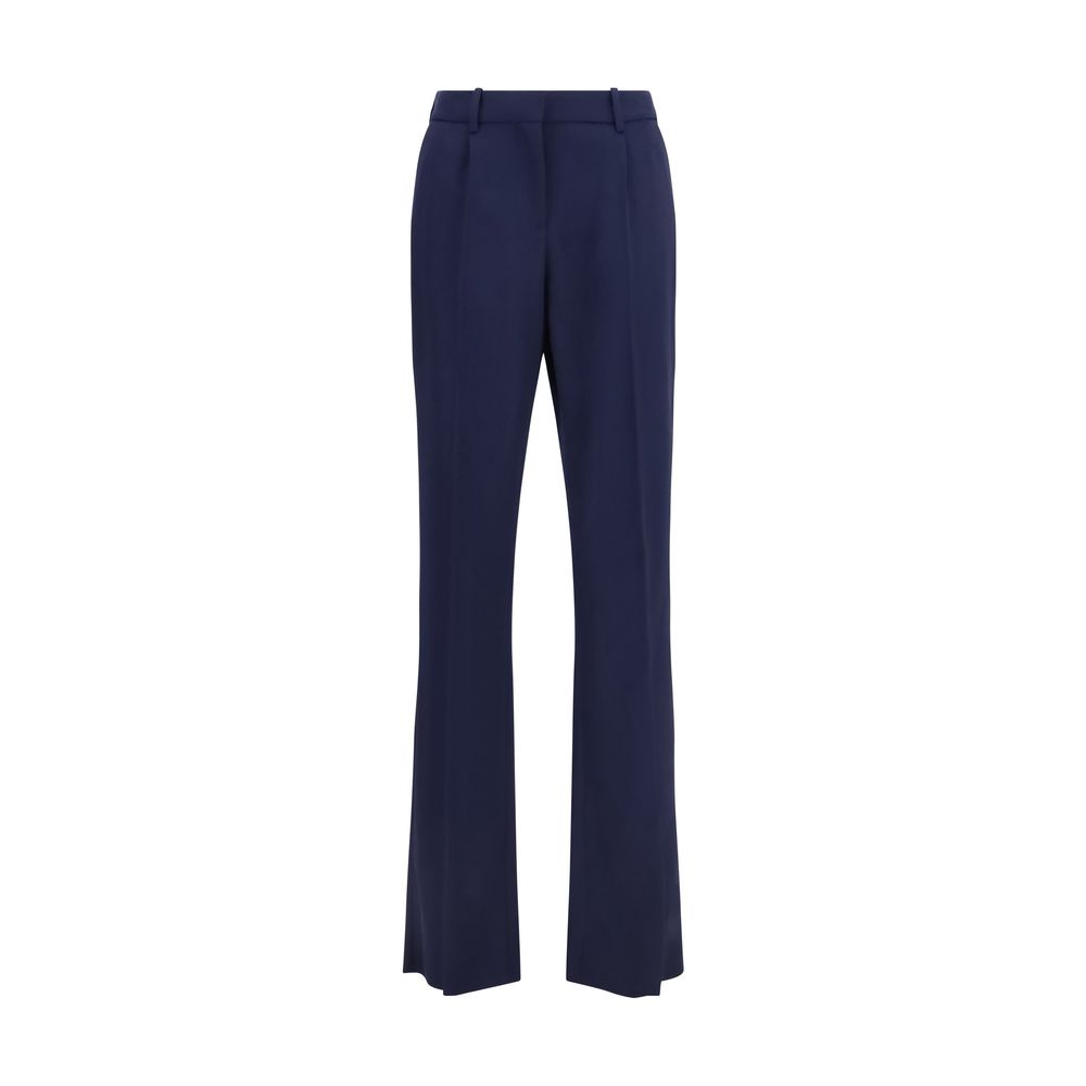 Balenciaga Blue Wool Oves Aries Pants