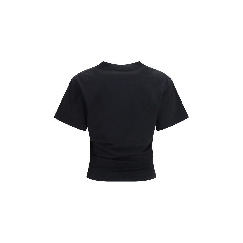 Balenciaga Black Cotton T-Shirt - Image 2