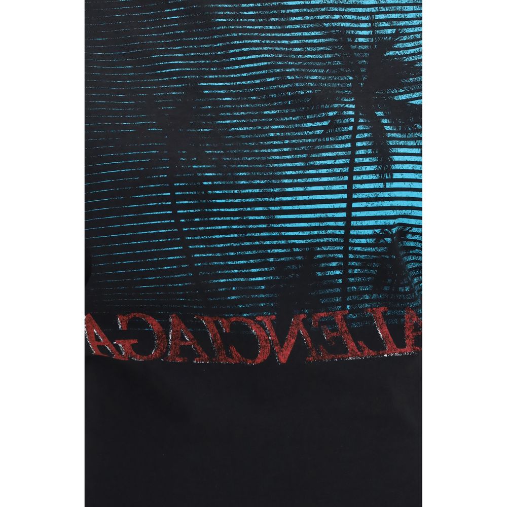 Balenciaga Black Cotton T-Shirt - Image 3