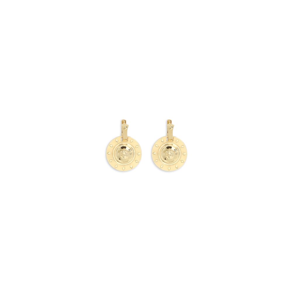 Versace Gold Brass Earrings
