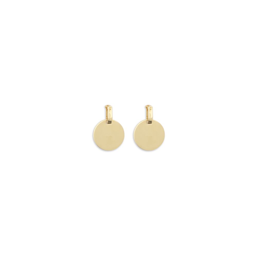 Versace Gold Brass Earrings - Image 2