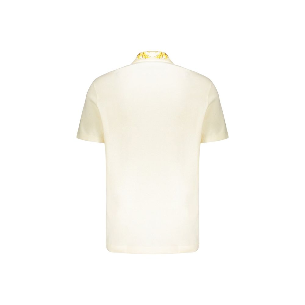 Versace Bicolor Cotton Polo Shirt - Image 2