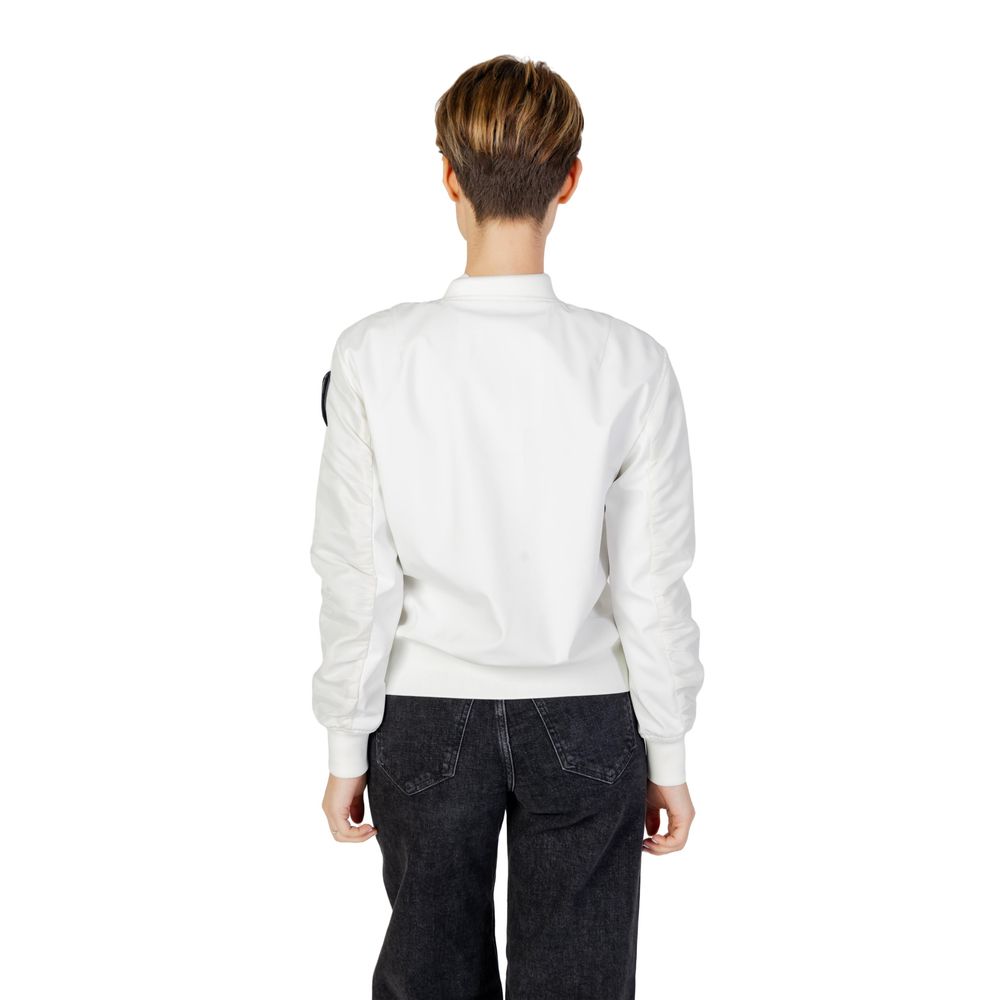 Blauer White Polyamide Bomber - Image 2