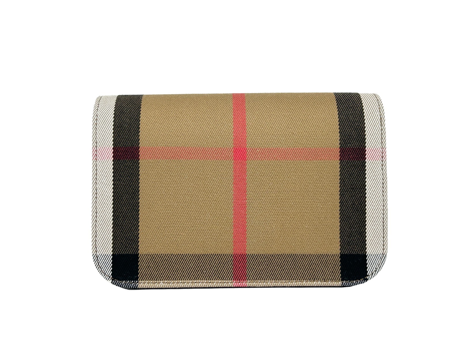 Burberry Small Leather Madison Crossbody Check Bag - Image 3
