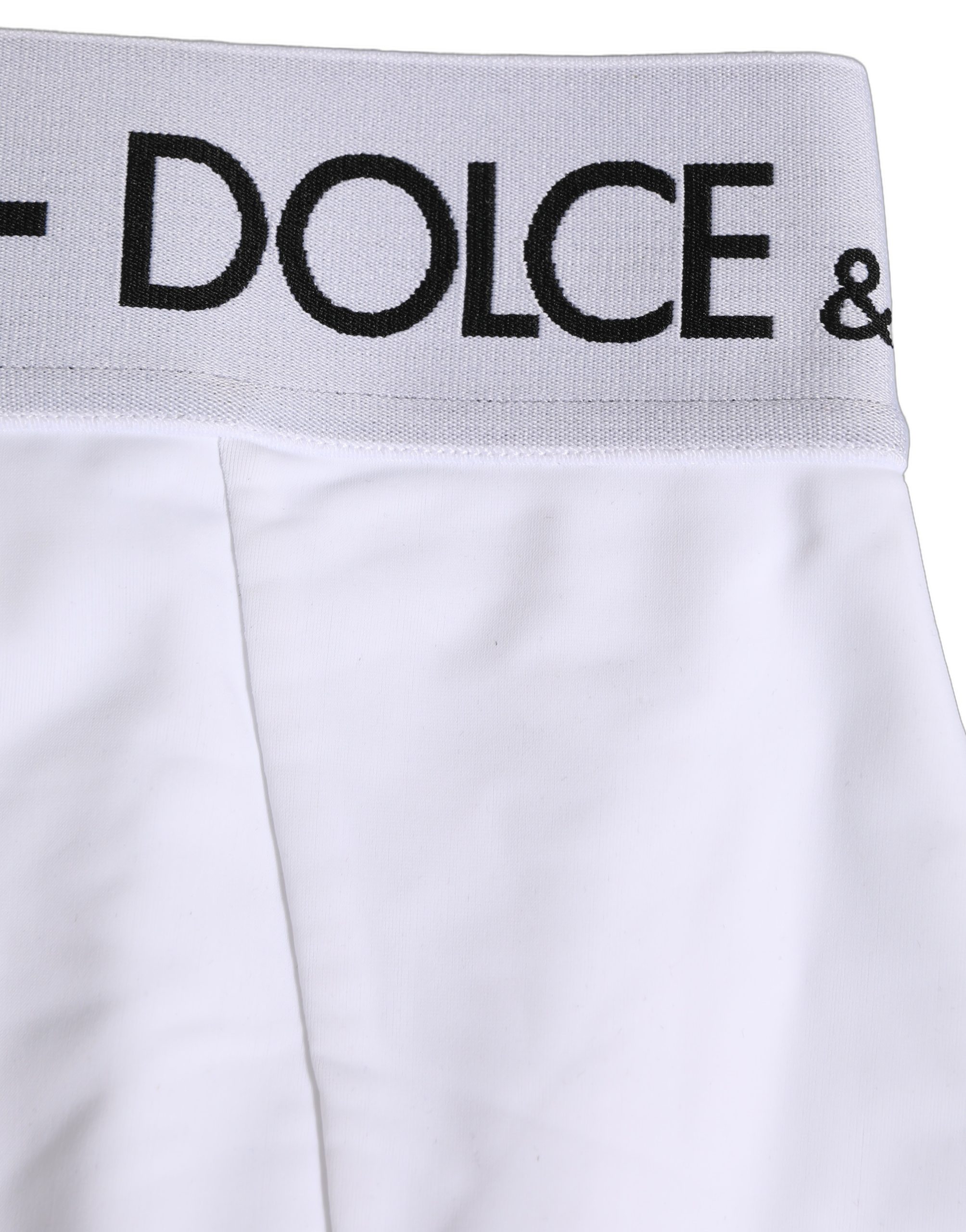 Dolce & Gabbana White Logo Waistband Coulotte Panty Underwear - Image 6