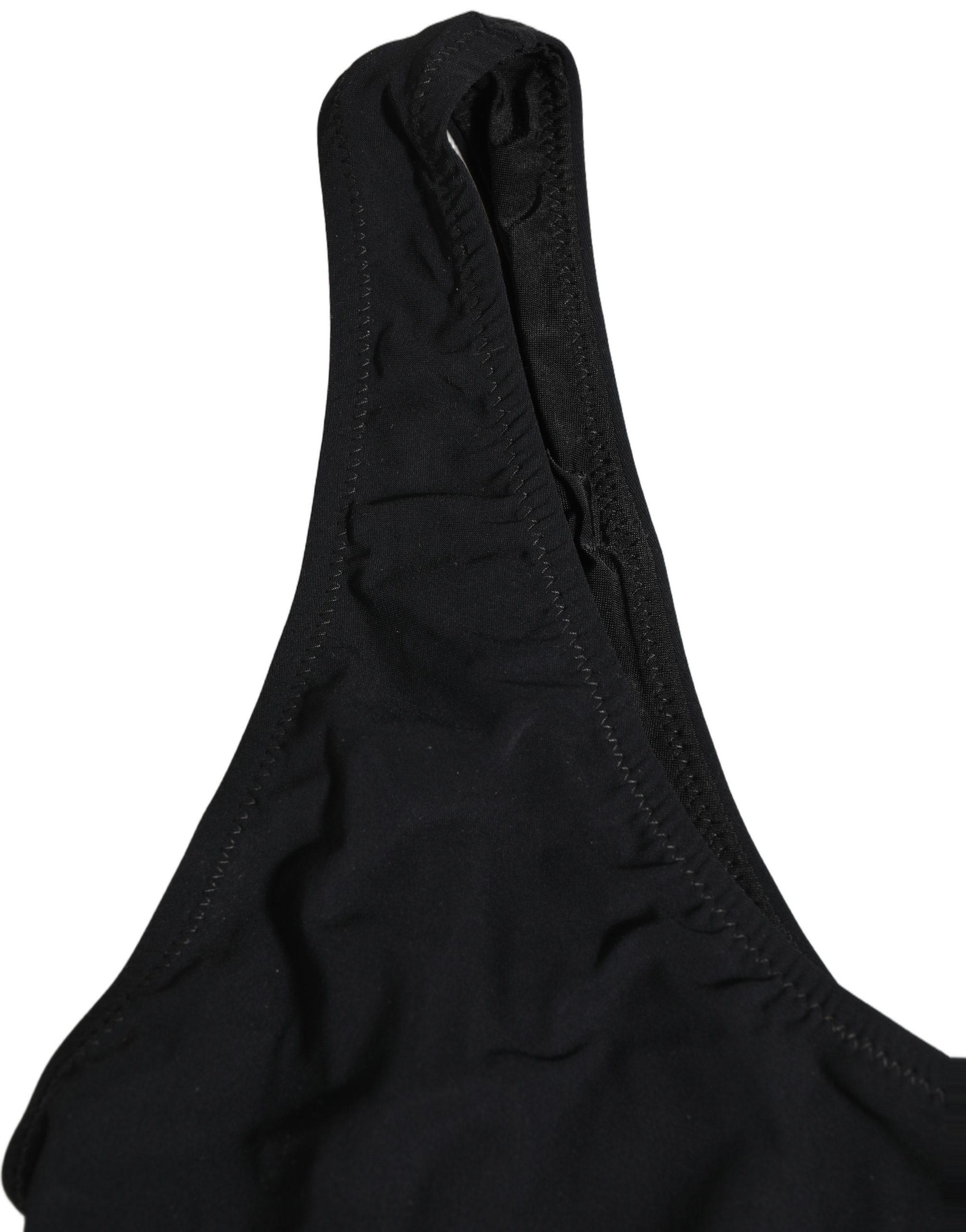 Dolce & Gabbana Black Cutout Logo One Piece Swimsuit Swimwear - Image 5
