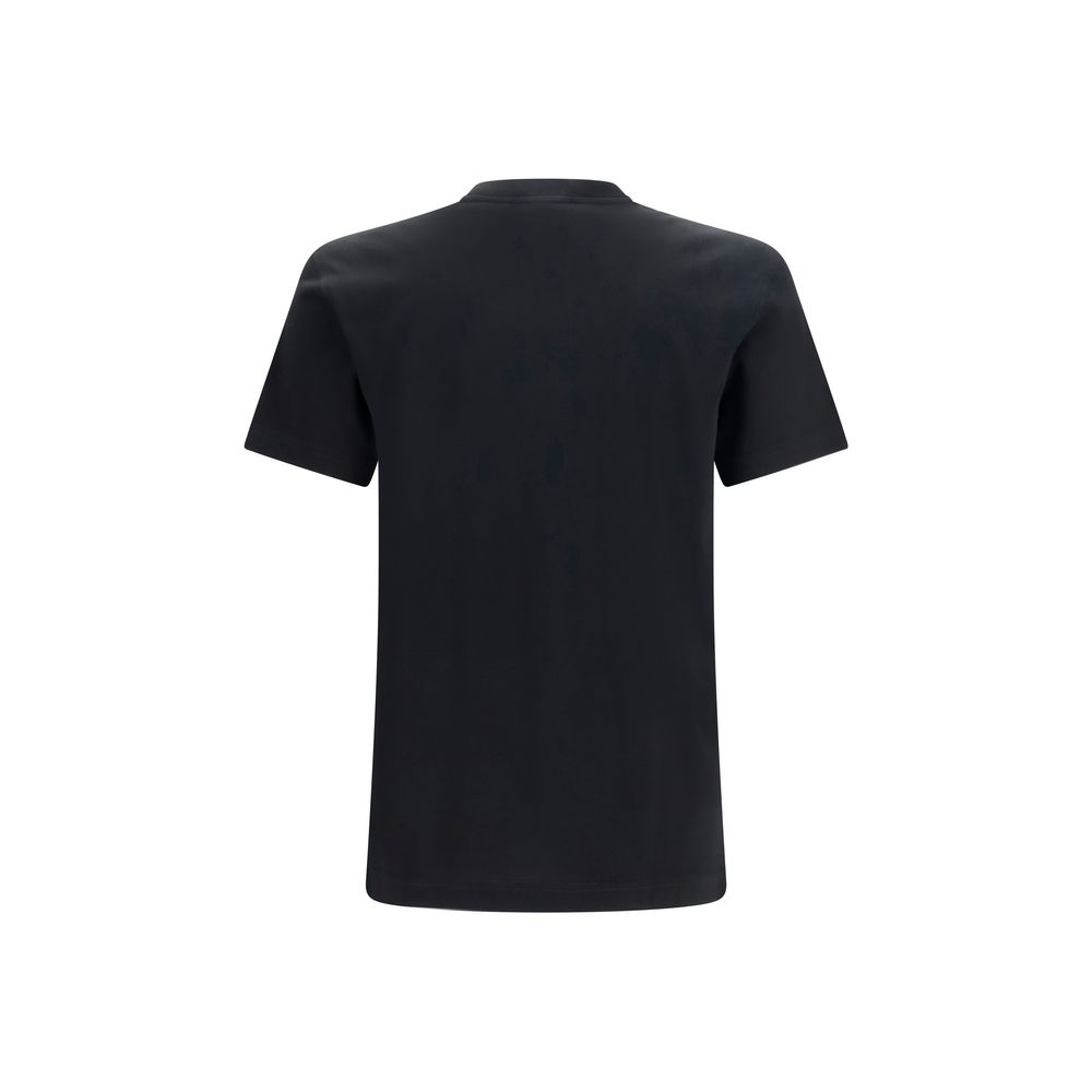Dolce & Gabbana Black Cotton T-Shirt - Image 2