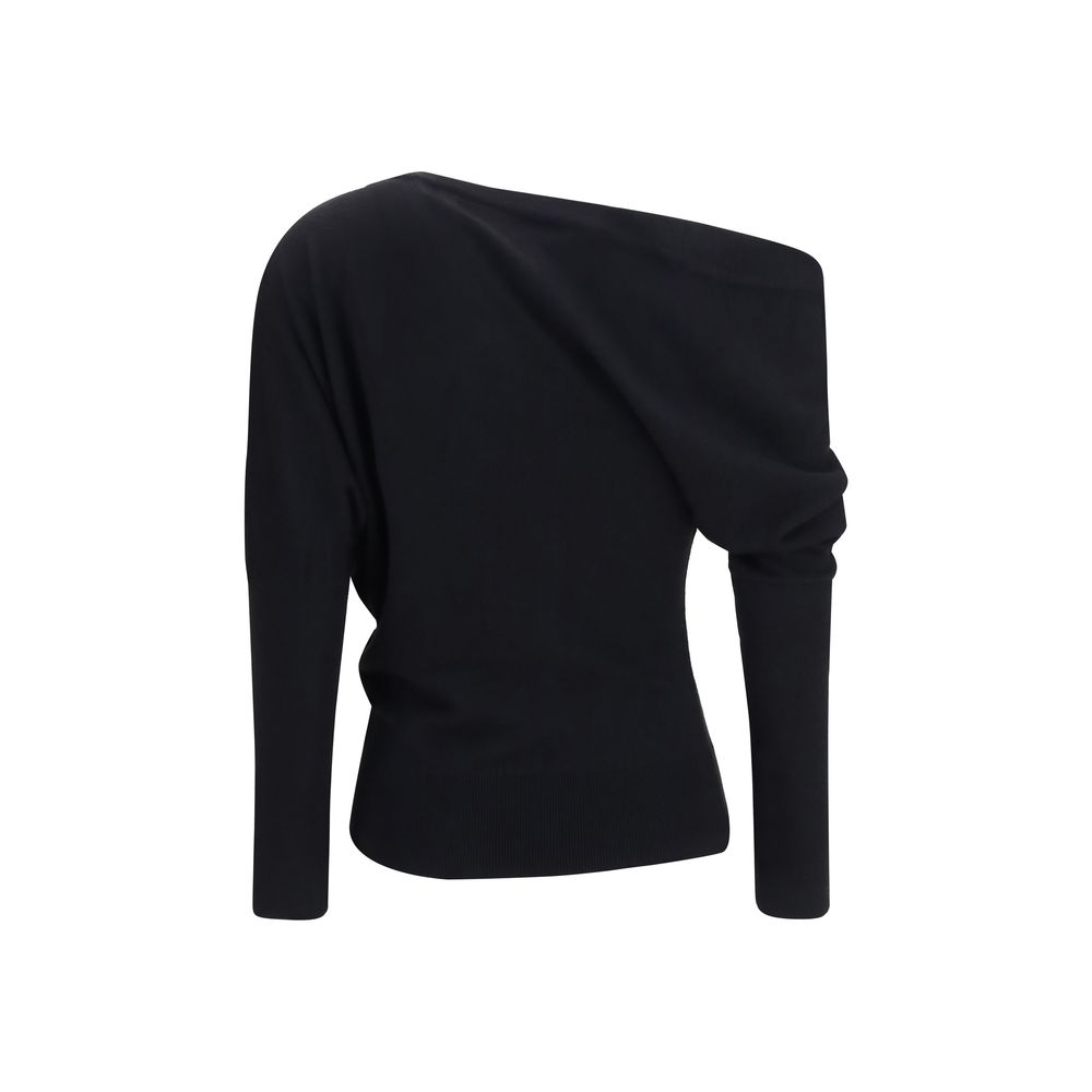 Tom Ford Black Wool Oves Aries Sweatshirt - Image 2