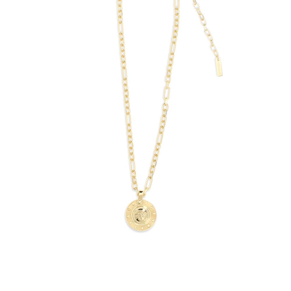 Versace Gold Brass Necklace - Image 3
