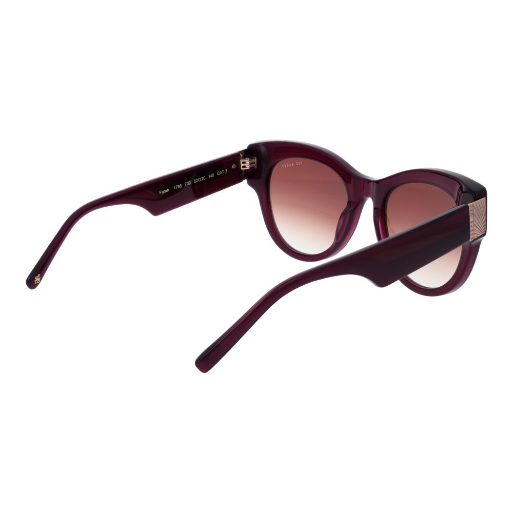 Ted Baker Purple Acetate Sunglasses - Image 3