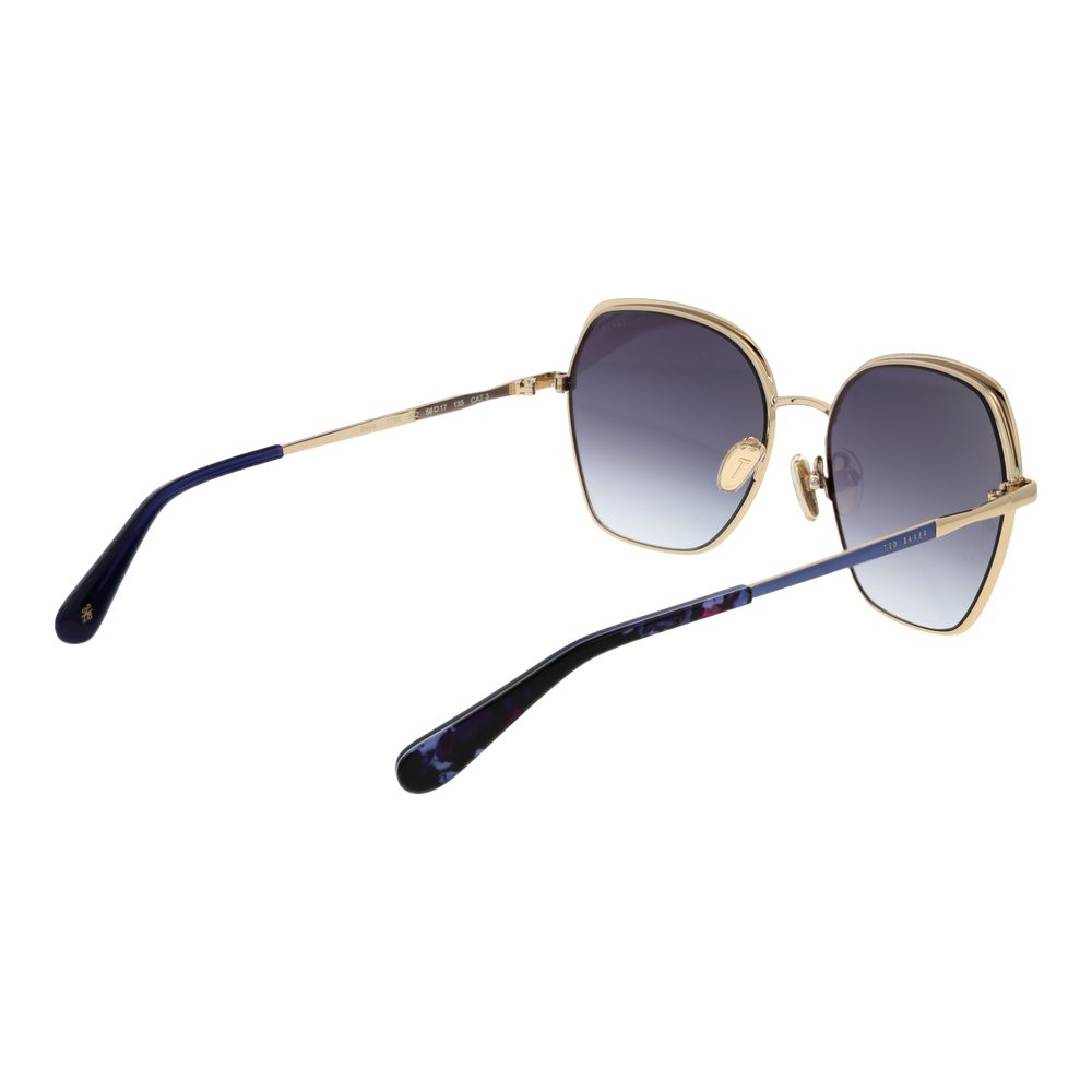 Ted Baker Gold Metal Sunglasses - Image 3