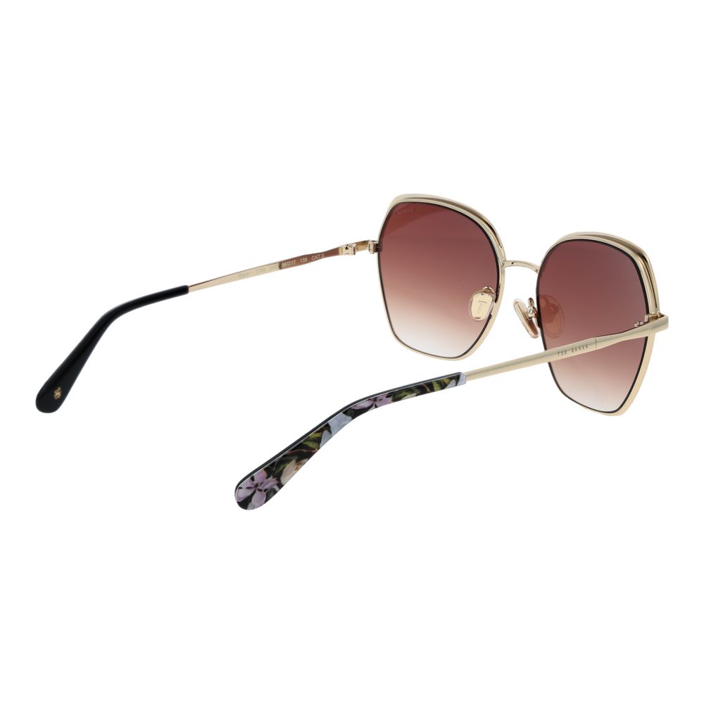 Ted Baker Gold Metal Sunglasses - Image 3