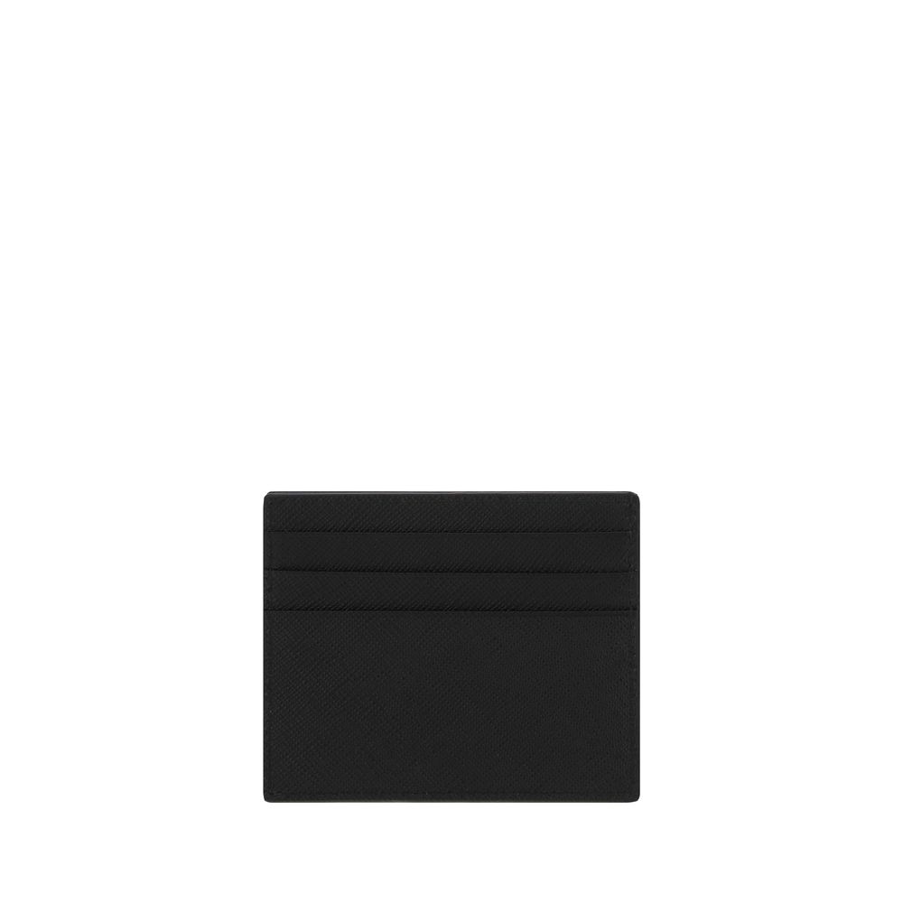 Prada Black Calf Leather Bos Taurus Wallet - Image 2