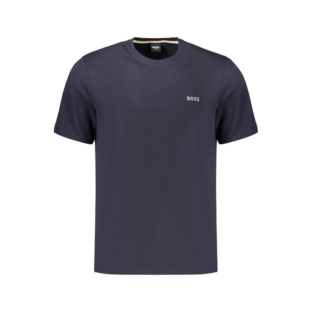 Hugo Boss Blue Cotton Men's T-Shirt