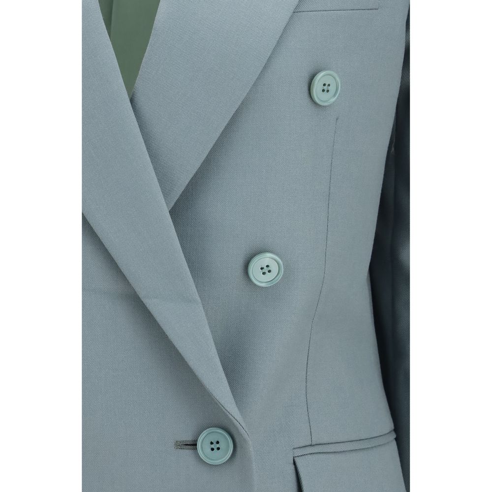 ChloƩ Bicolor Wool Oves Aries Blazer - Image 3