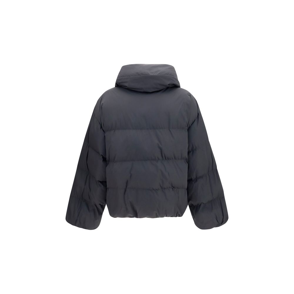 Balmain Black Viscose Full-Length Jacket - Image 2