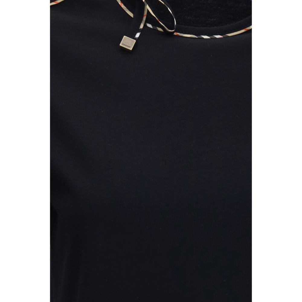 Burberry Black Cotton T-Shirt - Image 3