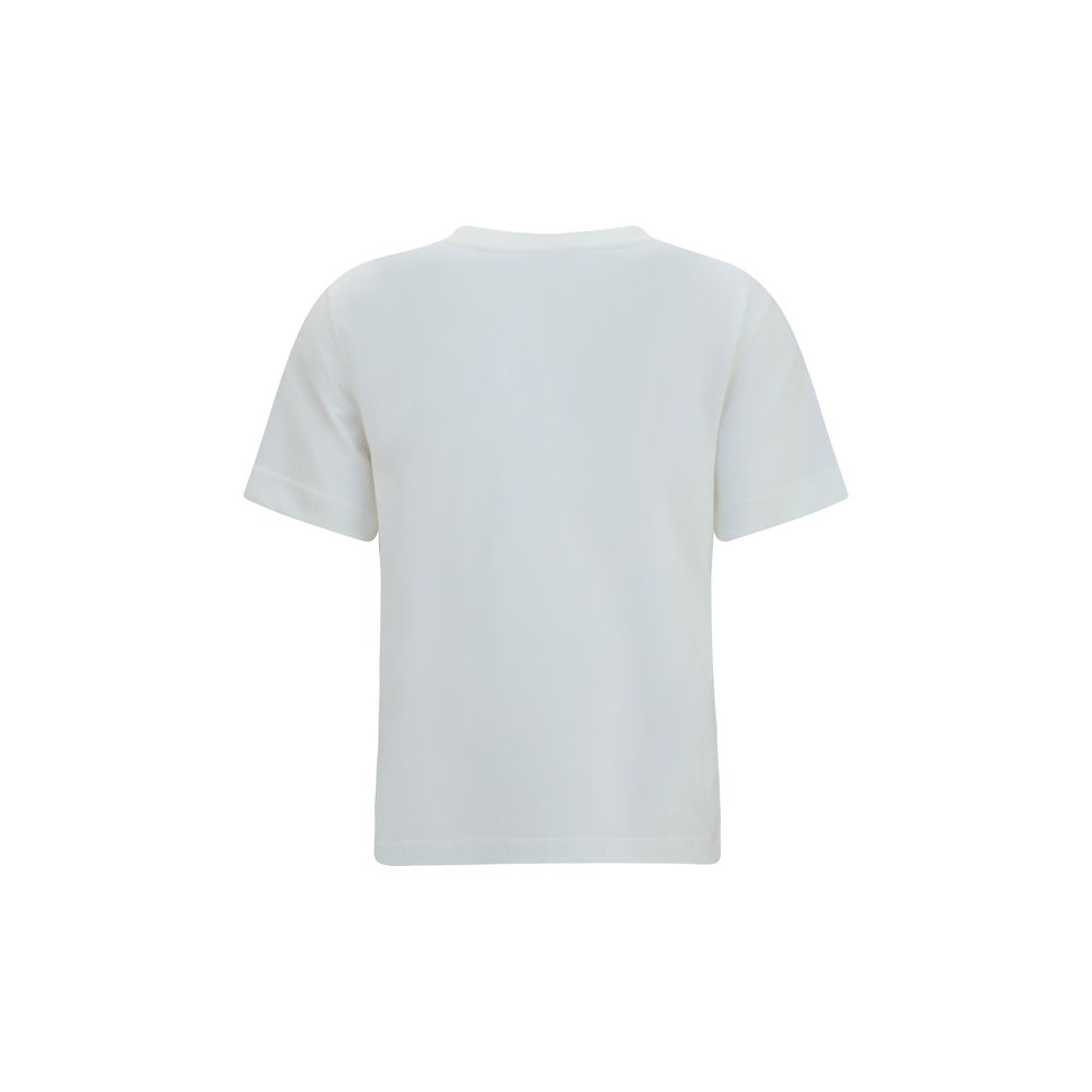 Burberry White Cotton T-Shirt - Image 2