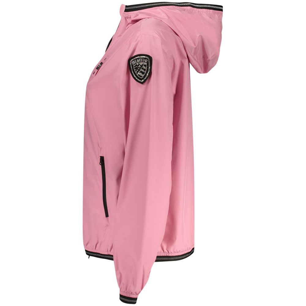 Blauer Rosa Poliammide Women's Jacket - Image 3