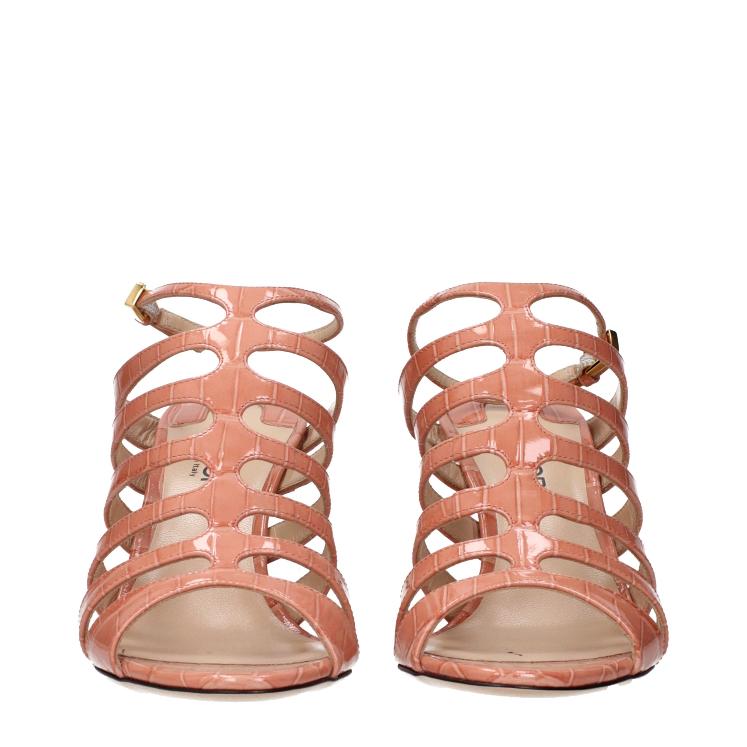 Tom Ford Pink Leather Stiletto Heel Sandals - Image 3