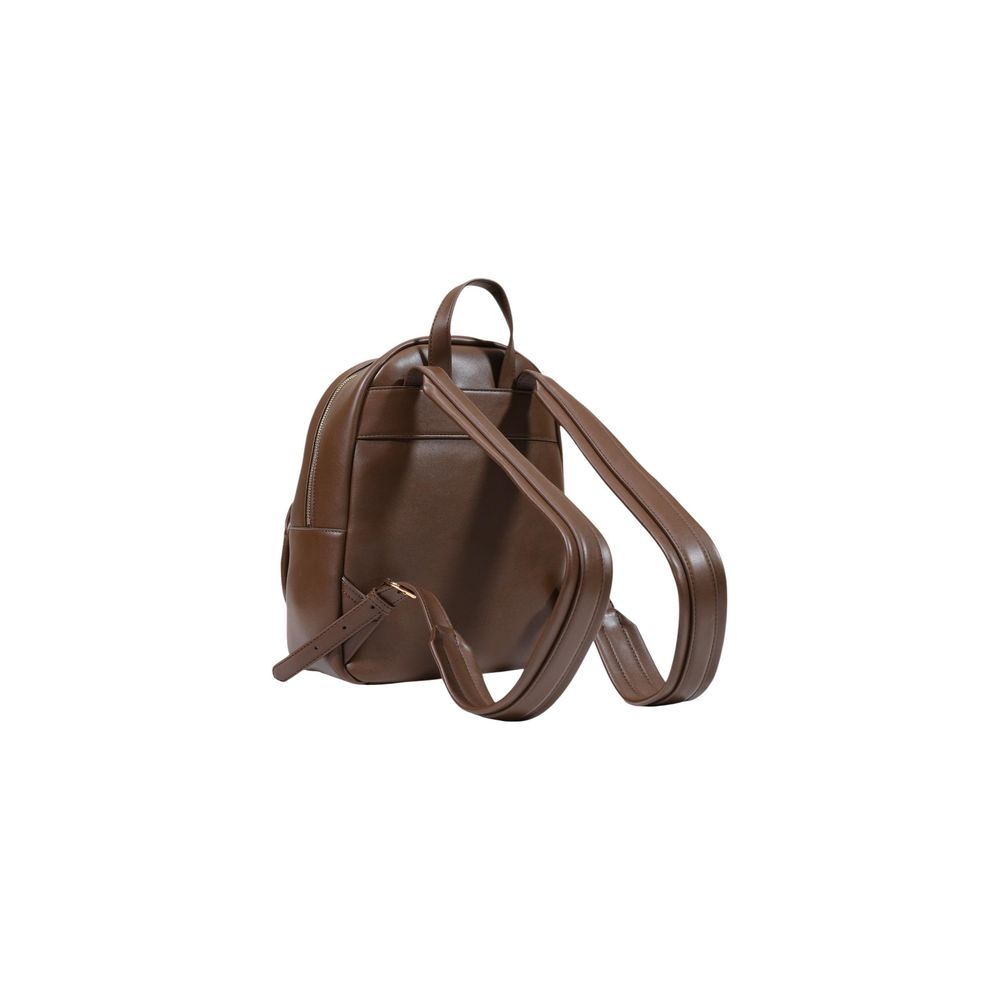 Love Moschino Brown Polyethylene Backpack - Image 4